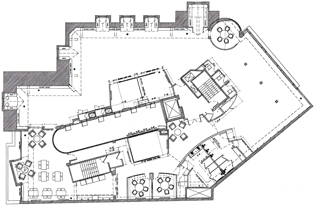 4th Floor Strategy Floor open plan layout